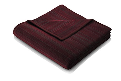 biederlack 695109 Überwurf, Baumwollmischung, Roter Bereich, 49 x 37 x 12 cm von biederlack