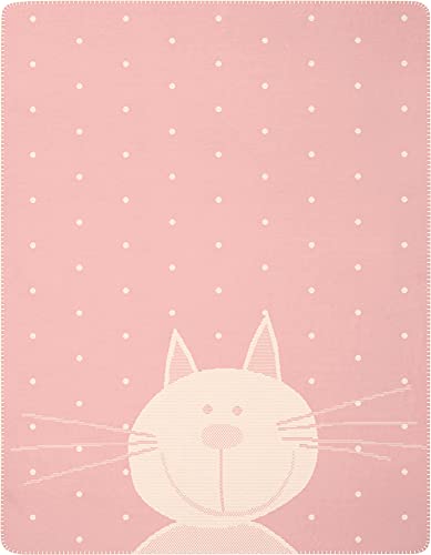 biederlack Babydecke Lovely & Sweet | Kitty - 75 x 100 von biederlack