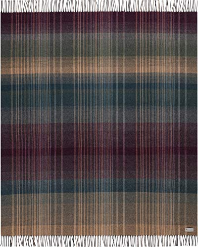 biederlack Decke Sofaüberwurf Plaid Wolle Lila 130 x 170 cm von biederlack