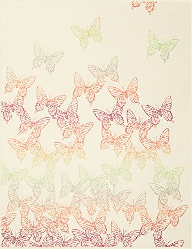 Biederlack Farbe, Baumwolle-Mischgewebe, Schmetterlinge, Single von biederlack