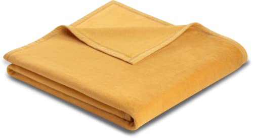 biederlack Wohndecke Cotton Sense Baumwolle Curry Größe 150x200 cm biederlack Wohndecke Cotton Sense Baumwolle Curry Größe 150x200 cm von biederlack