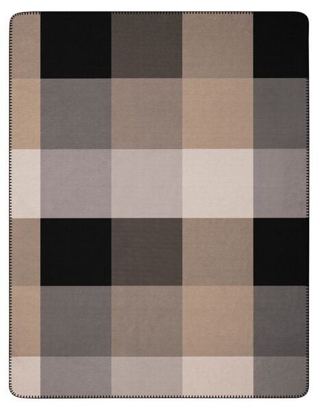 biederlack Wohndecke Serie Alp Chic "Alp Square", 80 % recycelte Fasern von biederlack