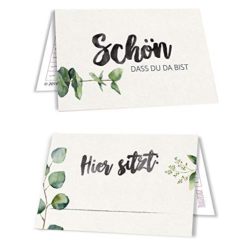 Tischkarten - Evergreen Love Tischkarten - Evergreen Love von bigdaygraphix