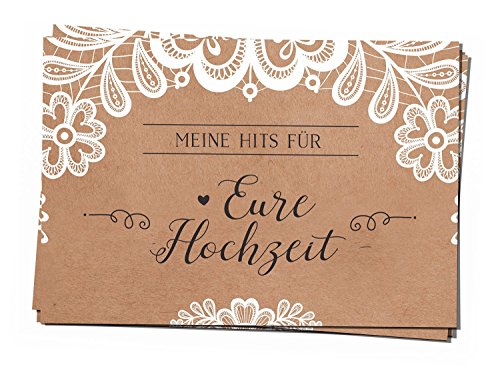 bigdaygraphix 50 Musikwunschkarten - Sweet Vintage bigdaygraphix 50 Musikwunschkarten - Sweet Vintage von bigdaygraphix