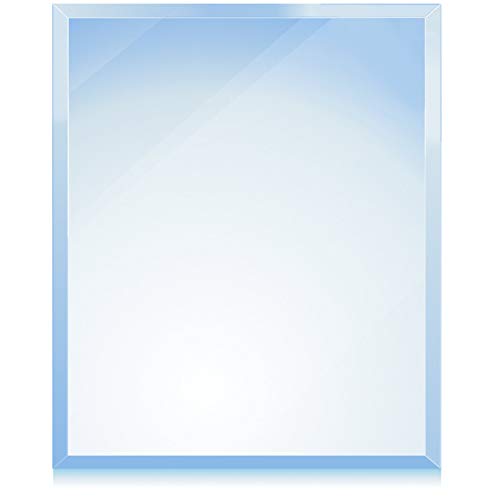 BIJON Funkenschutz-Platte mit Facettenschliff, Glasplatte Kaminofen, Kaminschutz mit ESG Sicherheitsglas, Kamin Glasplatte, Stärke 6mm Rechteck 80x120 cm oder 120x80 cm von bijon