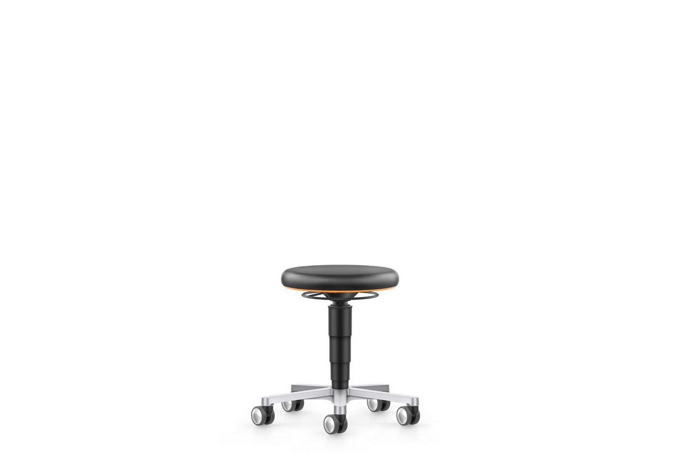 bimos Bürostuhl Hocker Labor 9463L-MG01-3279 Rollen schwarz/orange bimos Bürostuhl Hocker Labor 9463L-MG01-3279 Rollen schwarz/orange von bimos