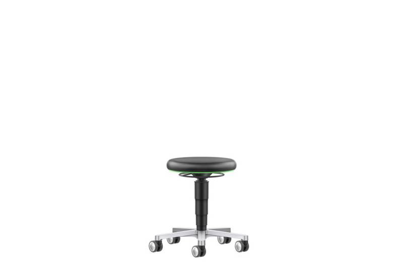 bimos Bürostuhl Hocker Labor 9463L-MG01-3280 Rollen schwarz/grün von bimos