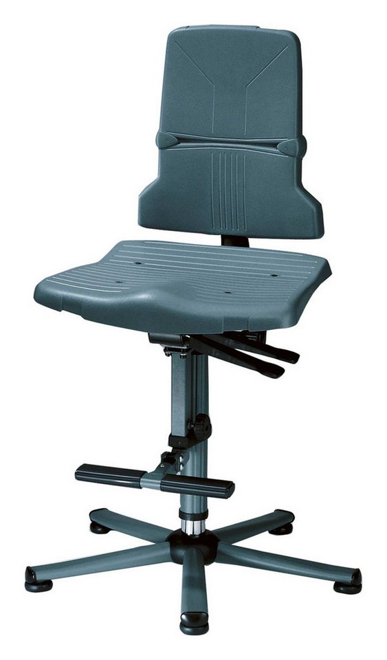 bimos Drehstuhl, Arbeitsdrehstuhl Sintec 3 grau 9811-1000 von bimos