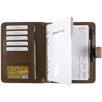 bind Terminplaner 18,0 x 3,8 x 24,0 cm braun von bind