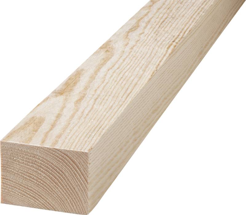 Rahmen Nadelholz feiner Sägeschnitt 200 cm 78 x 58 mm sägerau von Weitere