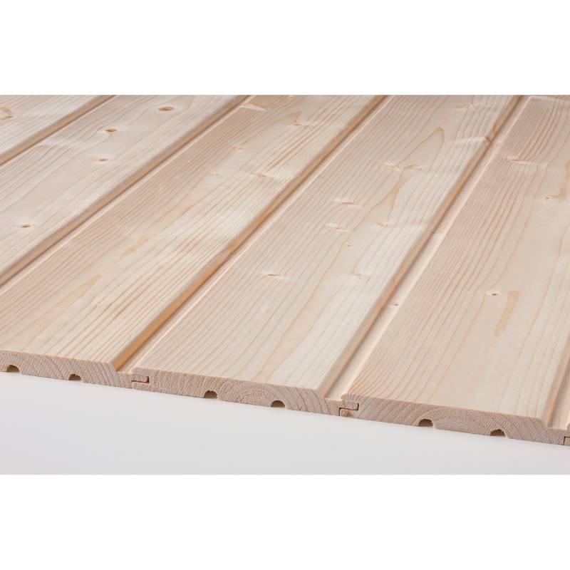 Klenk Holz Profilholz Fichte/Tanne gehobelt 12,5 x 96 x 2500 mm von Klenk Holz