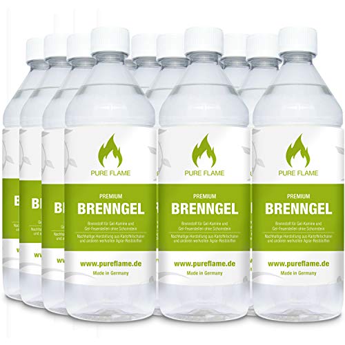 12 x 1L Brenngel für Gel Kamine & Gel Feuerstellen - Hergestellt aus Premium Bio-Ethanol 96,6% Vol. - 12 Liter in 1L Flaschen zum handlichen & sicheren Gebrauch - Made in Germany!!! 12 x 1L Brenngel für Gel Kamine & Gel Feuerstellen - Hergestellt aus Premium Bio-Ethanol 96,6% Vol. - 12 Liter in 1L Flaschen zum handlichen & sicheren Gebrauch - Made in Germany!!! von binoa