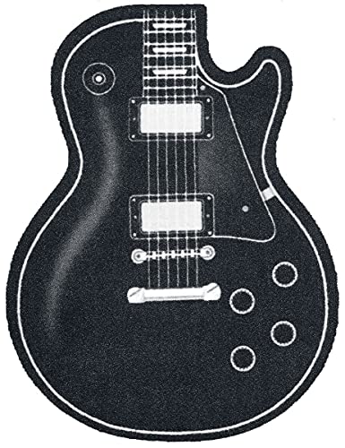 Gitarre Fußmatte Guitar schwarz, aus 100% Polyamid und Rutschfester PVC-Unterseite. Gitarre Fußmatte Guitar schwarz, aus 100% Polyamid und Rutschfester PVC-Unterseite. von binoa