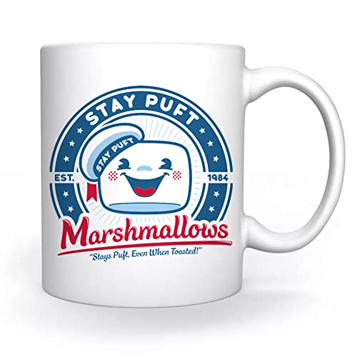 Marshmallows Stay Puft Tasse Weiß Für Kaffee Tee Cappuccino Kakao Mug White Coffee Tea Cacoa von binoa