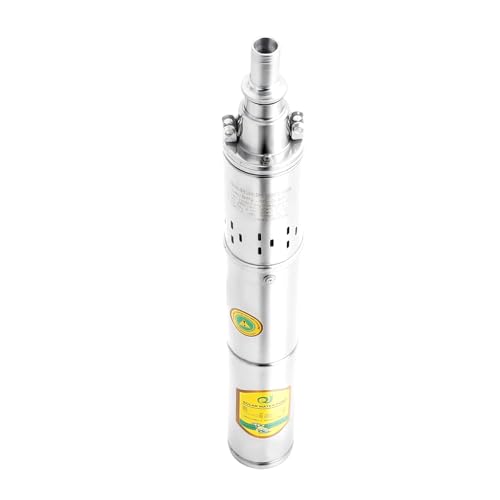Tauchpumpe 24V Kompakte Edelstahl Tiefbrunnenpumpe mit Überhitzungsschutz, 0,5PS & 40m Eintauchtiefe Leistungsstarke Solar Bewässerungspumpe für Garten und Hauswasserwerk Tauchpumpe 24V Kompakte Edelstahl Tiefbrunnenpumpe mit Überhitzungsschutz, 0,5PS & 40m Eintauchtiefe Leistungsstarke Solar Bewässerungspumpe für Garten und Hauswasserwerk von binxun