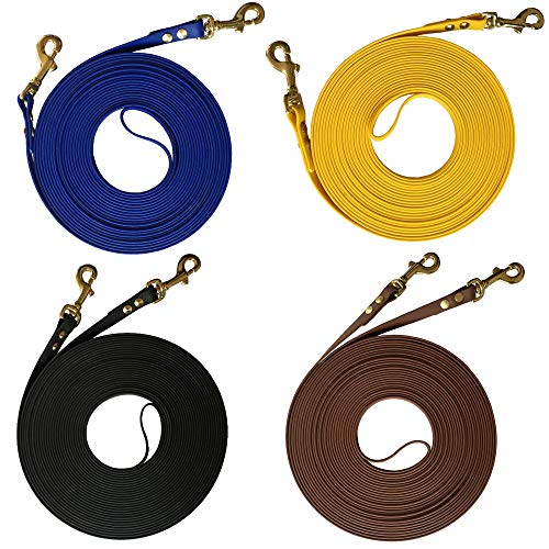 bio-leine Doppellonge 17 m lang I 16mm breit - in Hellbraun - Longe Longierleine für Pferde aus Beta Biothane I Pferdelonge für Reitsport bio-leine Doppellonge 17 m lang I 16mm breit - in Hellbraun - Longe Longierleine für Pferde aus Beta Biothane I Pferdelonge für Reitsport von bio-leine