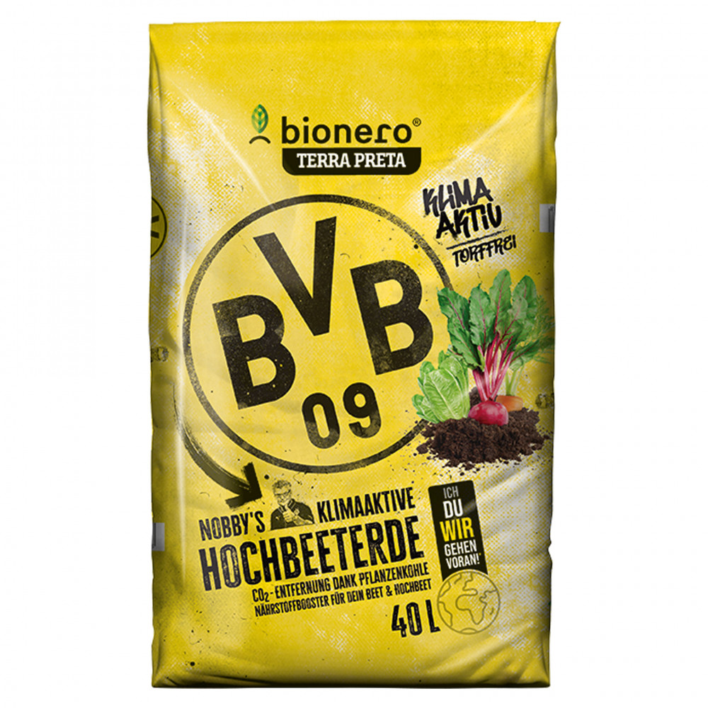 bionero® BVB NOBBY'S klimaaktive Hochbeeterde von bionero