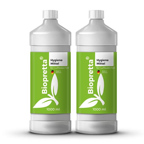 Biopretta 2 Liter Hygienemittel für Luftwäscher Luftreiniger Luftbefeuchter Raumklimaverbesserer von biopretta
