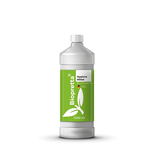 Biopretta Luftwäscher Universal Hygienemittel 1000 ml für alle Luftwäscher geeignet! von Biopretta