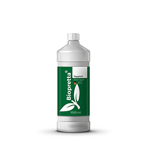 Biopretta Teppichreiniger 1000 ml Konzentrat für Waschsauger oder manuelle Reinigung von biopretta