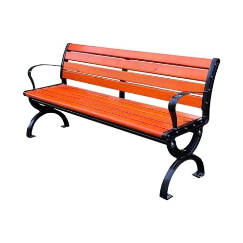 Gartenbank, Parkbank aus massivem Eisenholz – Sitzgelegenheiten for die Freizeit im Außenbereich auf der Terrasse und im Garten Terrassenbank(150cm) von birene