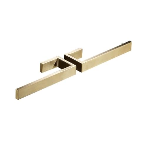 Regale, 2er-Pack Handtuchhalter for Badezimmer, selbstklebender Handtuchhalter, Handtuchhalter aus goldgebürstetem Edelstahl ohne Bohren, moderner Handtuchhalter, Badzubehör Badezimmerzubehör(Gold,21c von birene