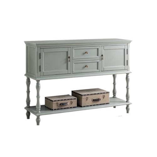 birene Vintage Eingangsschrank - Sideboard-Aufbewahrung for ESS- und Wohnzimmer, dekorativer Trennschrank von birene