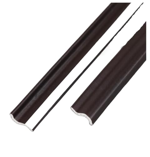 bisch 2M 4M Tür Fenster Schalldichte Schaum Dichtung Streifen Selbstklebende Akustische Wetter Abisolieren Klebeband for Dichtung Lücke Füller Artefakt (Color : White, Size : 4M) von bisch
