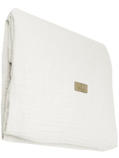 bistyle Babydecke Musselin-Decke 4 lagig 120x120, Weiche & Atmungsaktive Decke für Babys von bistyle