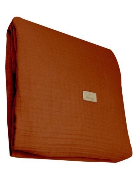 bistyle Babydecke Musselin-Decke 4 lagig 120x120, Weiche & Atmungsaktive Decke für Babys von bistyle