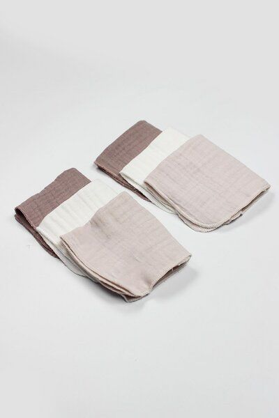 bistyle Musselin-Mundtücher - extra dicker 4-lagiger - 20x20cm - 6er Pack - zertifiziert – Bio Baumwolle bistyle Musselin-Mundtücher - extra dicker 4-lagiger - 20x20cm - 6er Pack - zertifiziert – Bio Baumwolle von bistyle