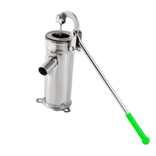Schwengelpumpe Komplett Set Gartenpumpe Handwasserpumpe Wasserpumpe Edelstahl Handpumpe Wasserpumpe Edelstahl Manuell Wasserhandpumpe Schüttelwasserpumpe von biusgiyeny