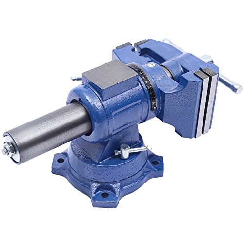biusgiyeny Gusseisen Multi-Funktions-Bank schwere industrielle Schraubstock-Tabelle Schraubstock Stangen drehbar für Oberflächenschleifer (12kg) von biusgiyeny