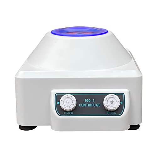 Laborzentrifuge Kleine Elektrische Tischzentrifuge 4000 U/min Max. Labor-Zentrifugen PRP Zentrifuge mit Einstellbaren Geschwindigkeiten und Zeitmesser von biusgiyeny