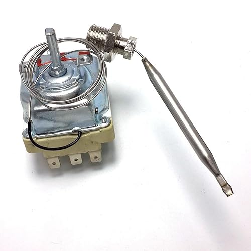 3 Phase 380V -50-300/30-110 Celsigrad Temperaturregler Temperaturschalter mit keramischer Basis wasserdicht (Color : 30 to 110 waterproof, Size : M) von bizofft