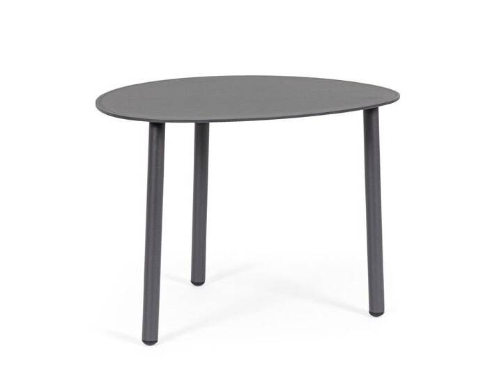 Bizzotto Couchtisch Sparky 55x45 cm, Anthrazit, grau, Anthrazit, Anthrazit von bizzotto