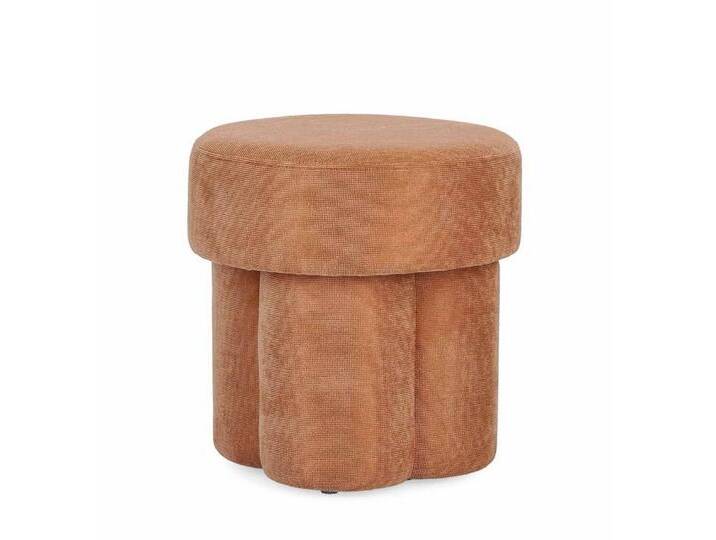 Bizzotto Hocker Glenda aus Stoff, Orange, orange, Orange, Orange Bizzotto Hocker Glenda aus Stoff, Orange, orange, Orange, Orange von bizzotto