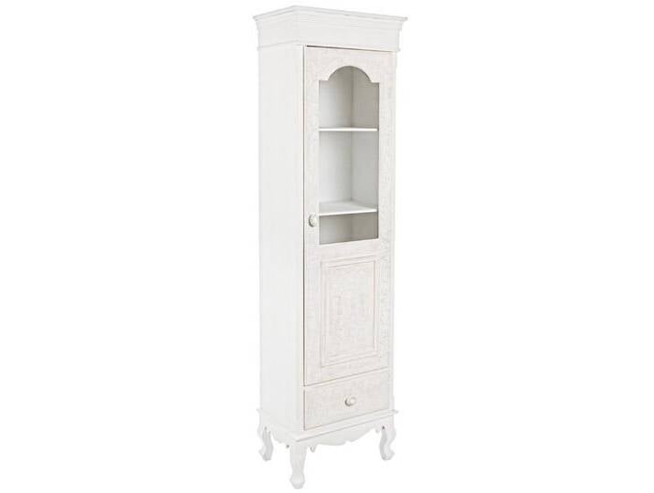 Bizzotto Vitrine Clorine aus MDF, 1 Tür, weiß Bizzotto Vitrine Clorine aus MDF, 1 Tür, weiß von bizzotto