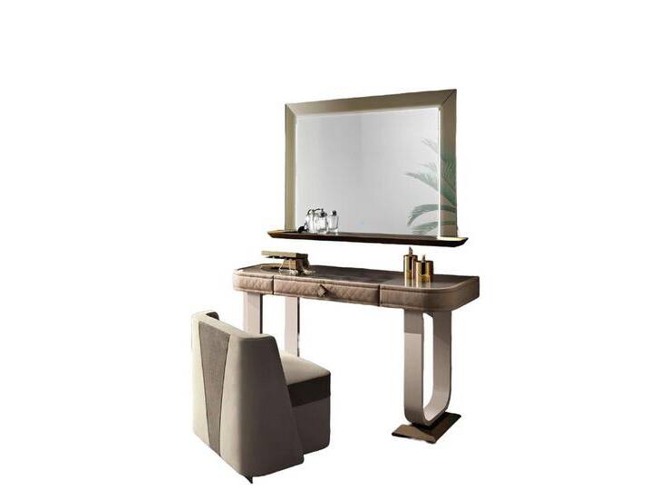Xlmoebel Hocker Wohnzimmer Möbel Set mit Polsterdesign von Bizzotto - Italienisches (Hocker), Hergestellt in Europa, beige von bizzotto