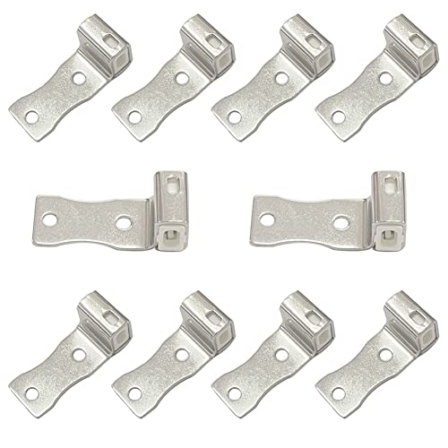Ackron Couch Spring Repair Kit, Sofa Savers Zig Zag Spring Repair Bracket Kit for Furniture Chair Sofa Couch Bed Spring Clips Replacement Parts 10pcs von bjsdkff