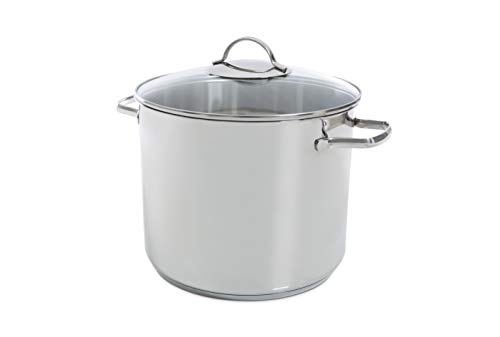 BK Suppe Topf 26 cm/11L, Induktionsgeeignet, Spülmaschinenfest, Edelstahl von BK