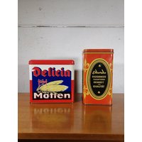 Vintage Blechdosen Vintage Blechdosen von blackpeacockvintage