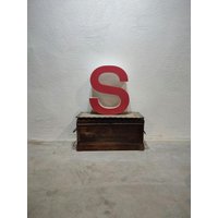 Vintage Buchstabe S von blackpeacockvintage