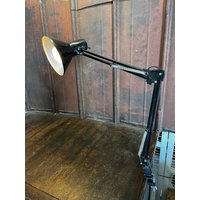 Vintage Gelenkarmlampe Von Hcf Denmark von blackpeacockvintage