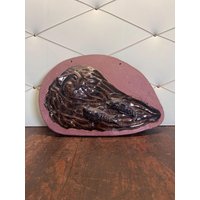 Vintage Poseidon Wandkeramik Vintage Poseidon Wandkeramik von blackpeacockvintage