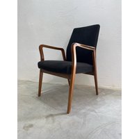 Wk Möbel Midcentury Stuhl von blackpeacockvintage