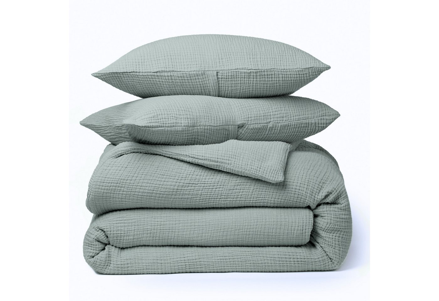 blanketino Bettwäsche Bettbezug Set aus 100% Musselin Bio-Baumwolle, atmungsaktiver Kissenbezug & Deckenbezug, Musselin, Made in Germany blanketino Bettwäsche Bettbezug Set aus 100% Musselin Bio-Baumwolle, atmungsaktiver Kissenbezug & Deckenbezug, Musselin, Made in Germany von blanketino