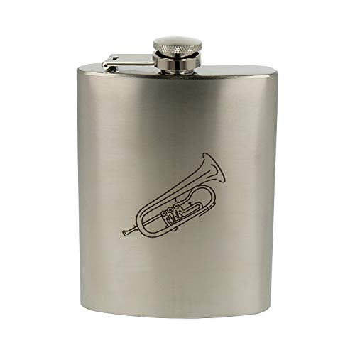 Flachmann Deutsches Flügelhorn - Schönes Geschenk für Musiker Flachmann Deutsches Flügelhorn - Schönes Geschenk für Musiker von blasmusik-shop