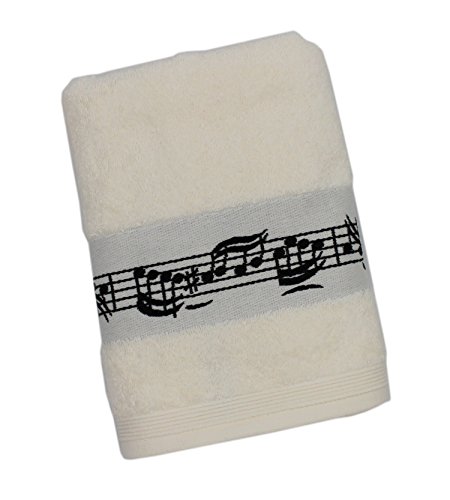 Handtuch Notenmotiv von blasmusik-shop