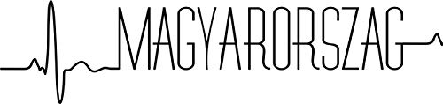 Autoaufkleber: Herzschlag ' Magyarország', Hochleistungsfolie, Ungarn, Land // KFZ-Aufkleber – Wetterfest (Silber - 300 mm x 70 mm) von blattwerk-design